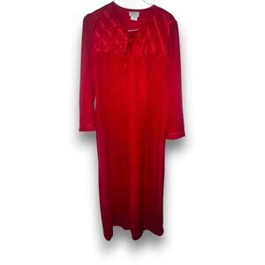 Vintage Appel Red Robe | Size Large | Paper tag | Union Label | EUC
